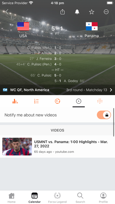 Forza Football - Live Scores