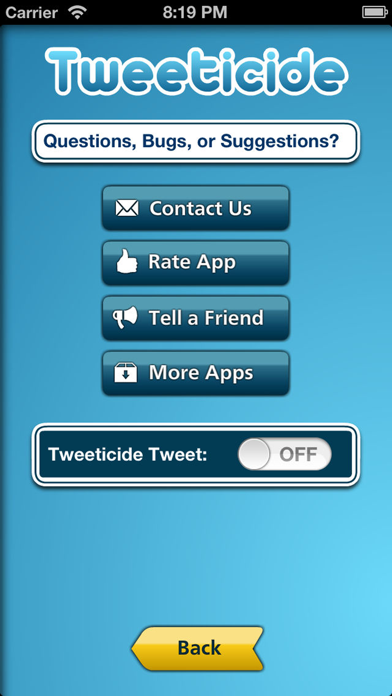 Tweeticide - Delete All Tweets