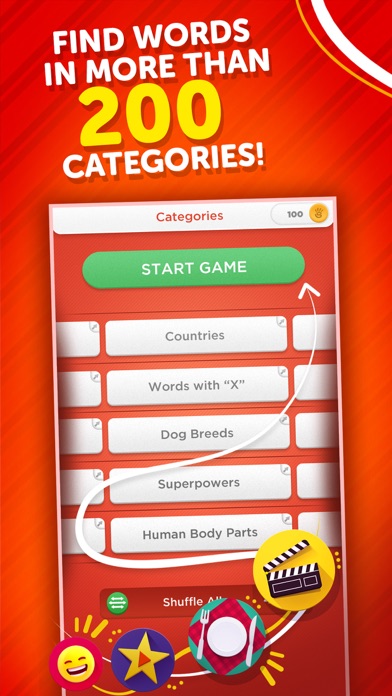 Stop - Categories Word Game