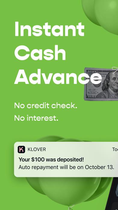 Klover - Instant Cash Advance