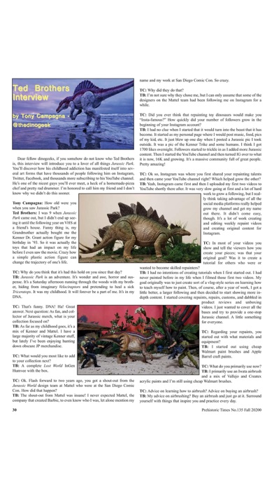 Prehistoric Times Magazine