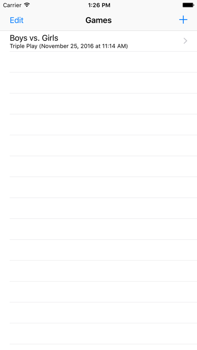 Triple Play Canasta Scorecard