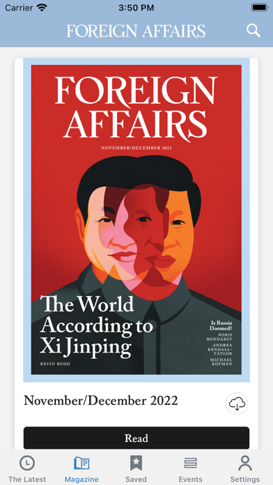 Foreign Affairs Magazine