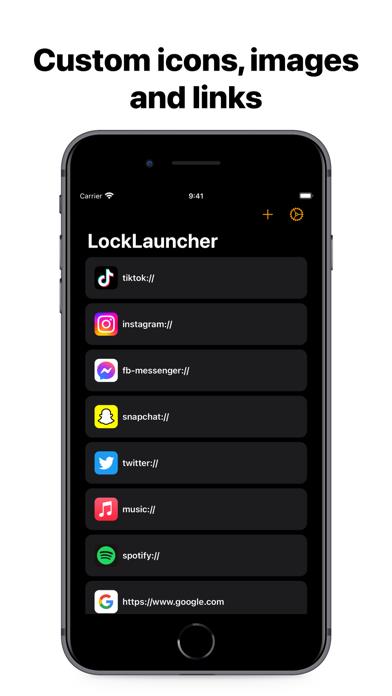 LockLauncher Lockscreen Widget