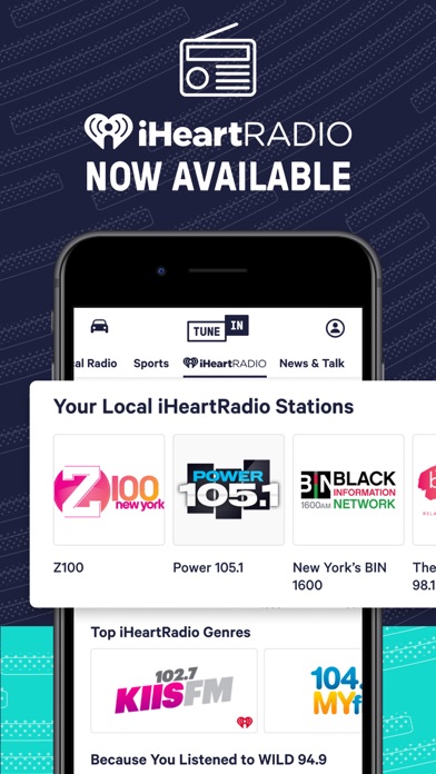 TuneIn Radio: Music & Sports