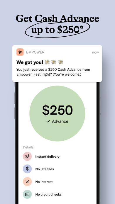 Empower: Cash Advance $250