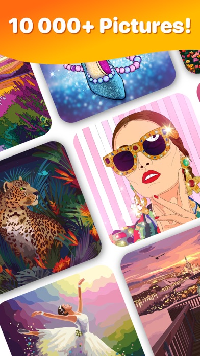 Paint by Number Art: Hey Color