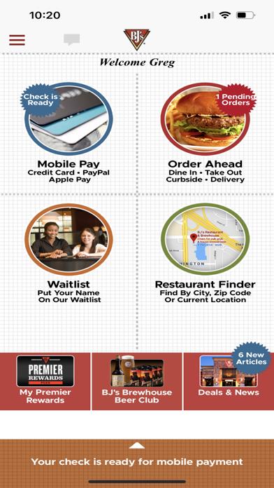BJ’s Mobile App