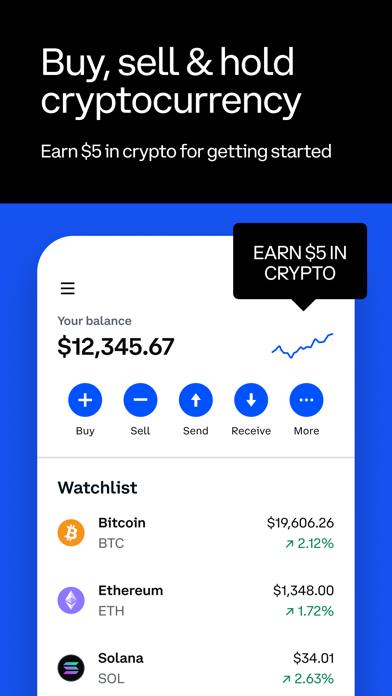 Coinbase: Buy Bitcoin & Ether