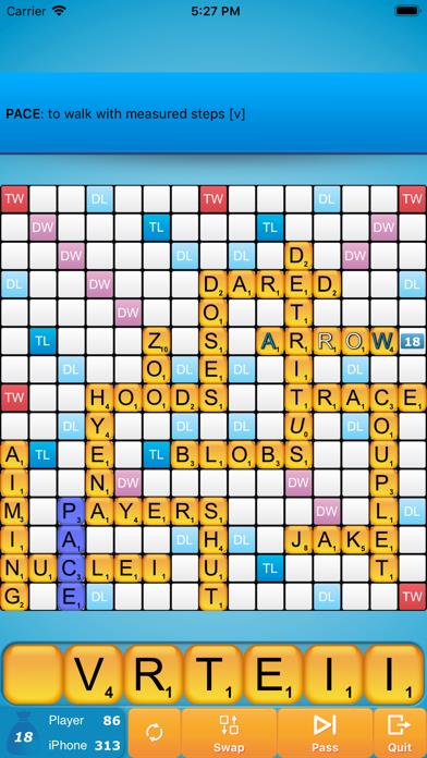 Classic Words (solo word game)