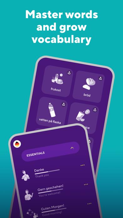 Drops: Language learning games