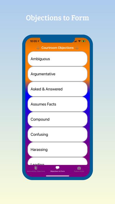 Courtroom Objections