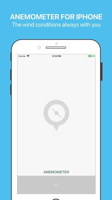 Anemometer for phone