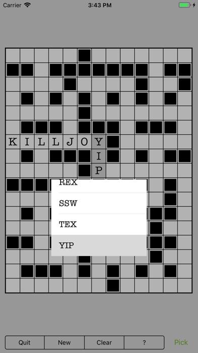 Word Fill - Fill in puzzles