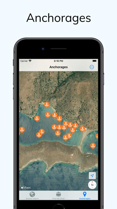 Anchor Alarm with Late Set