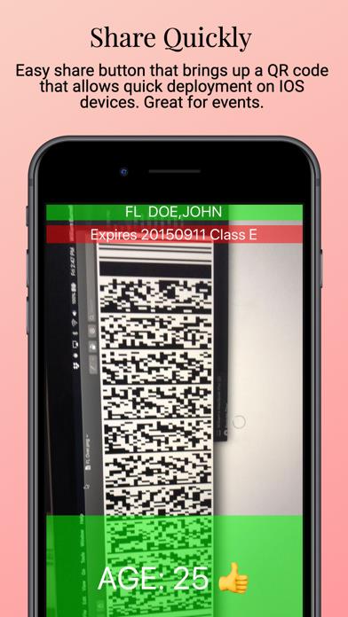 21+ Age Check ID Scanner