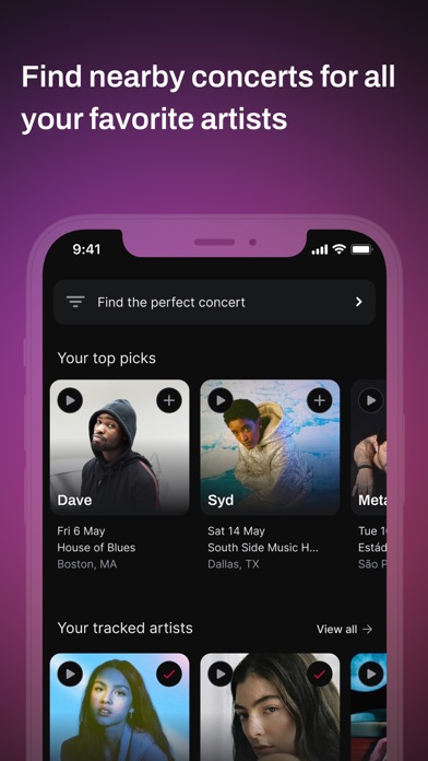 Songkick Concerts
