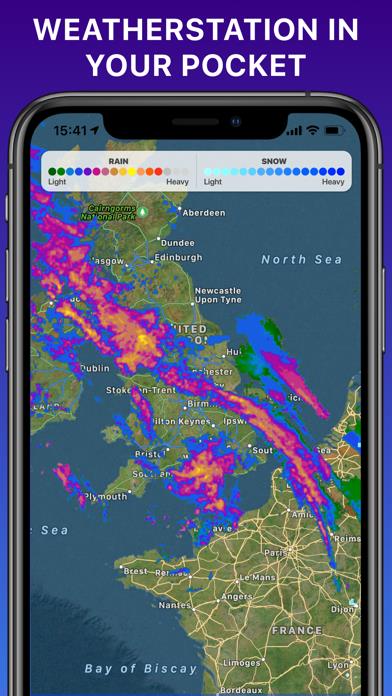 RAIN RADAR °- sky weather NOAA