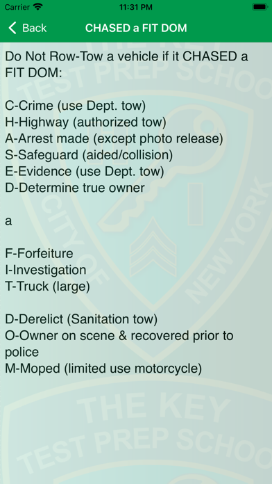 The Key Lieutenants Exam 2023