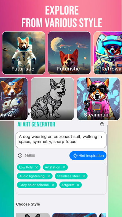 Ai Art Generator Wonder Avatar