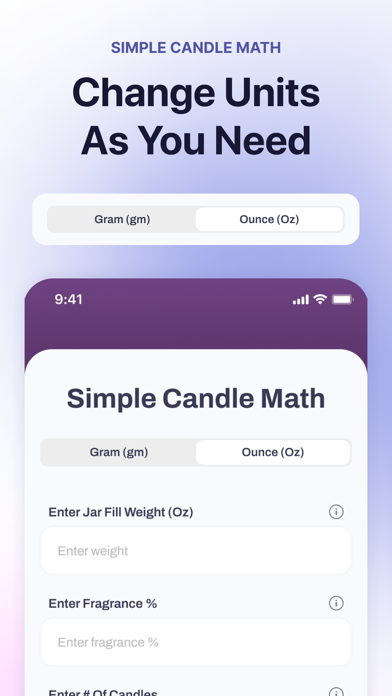 Simple Candle Math