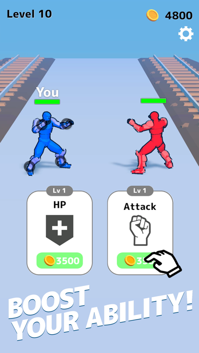 Draw Action: freestyle fight