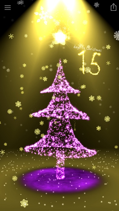 Christmas Countdown 3D Tree