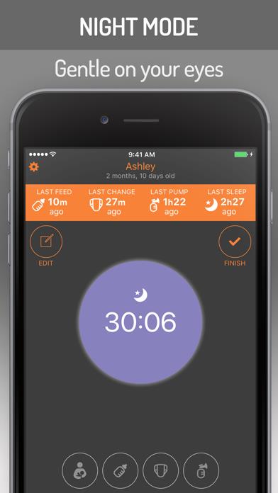 BabyTime Baby Feeding Timer - Breastfeeding & More