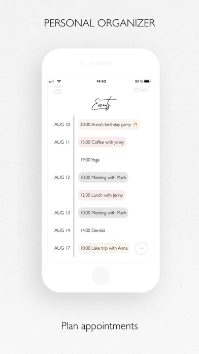 PLANBELLA - Planner App