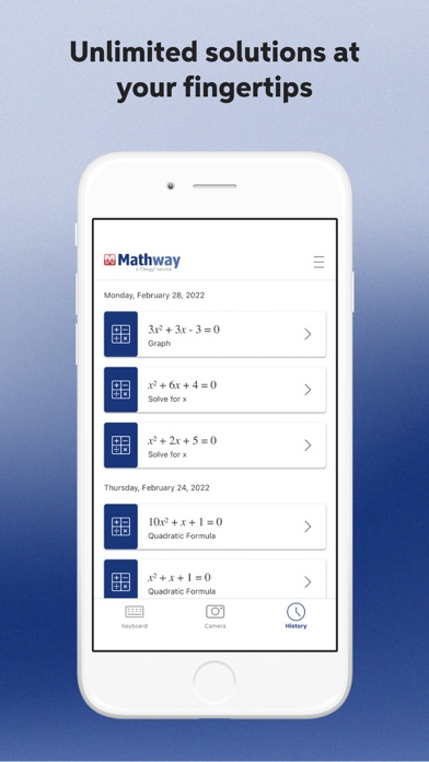 Mathway: Math Problem Solver