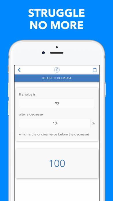 Percentages Calculator