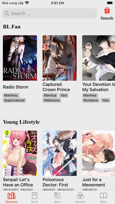 Manga Reader: Comic & Webtoons