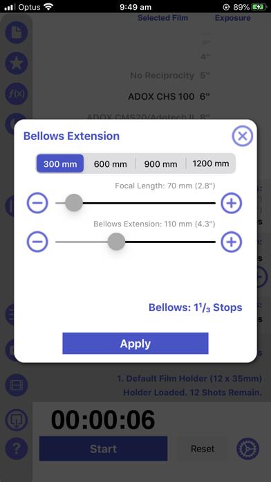 Reciprocity Timer