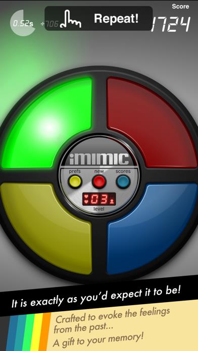 iMimic: 80's Vintage Electronic Memory Game