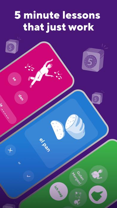 Drops: Language learning games