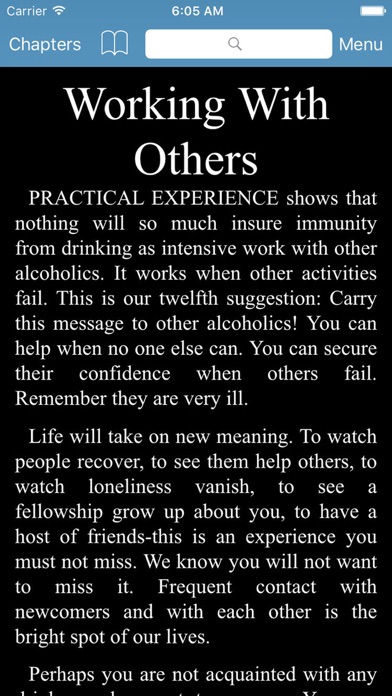 AA Big Book App  -  Unofficial