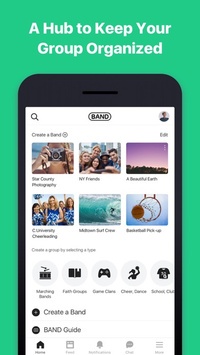 BAND - App for all groups