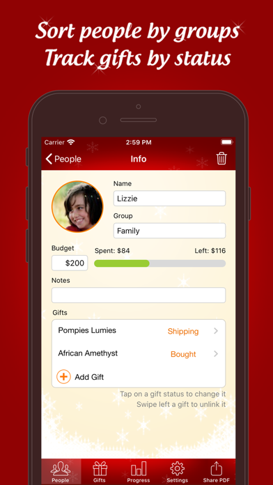 The Christmas Gift List Pro