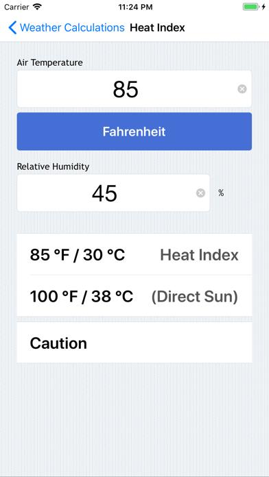 Weather Calculations