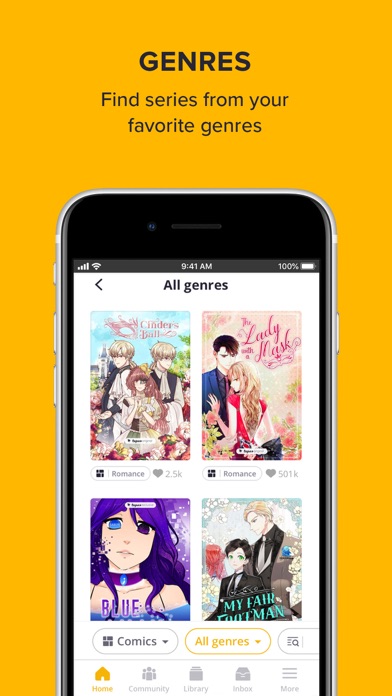 Tapas – Comics and Novels