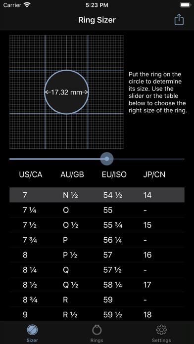Ring Sizer by Jason Withers ©