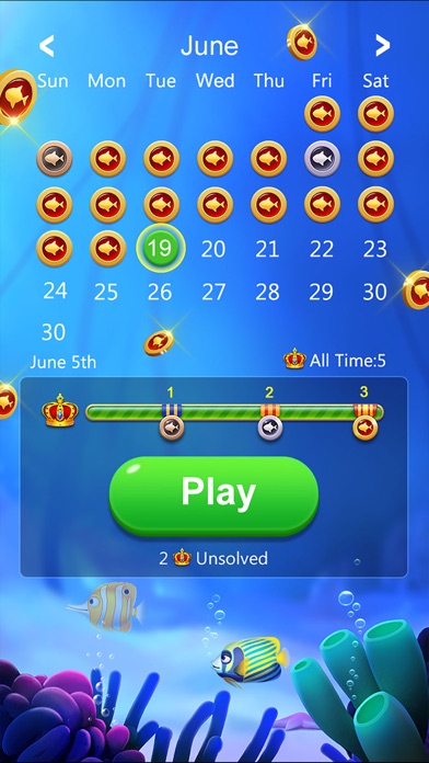 Solitaire Klondike Fish