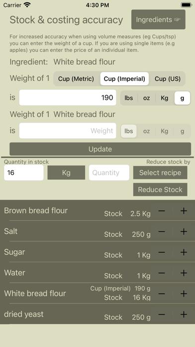 Recipe Costing Calculator