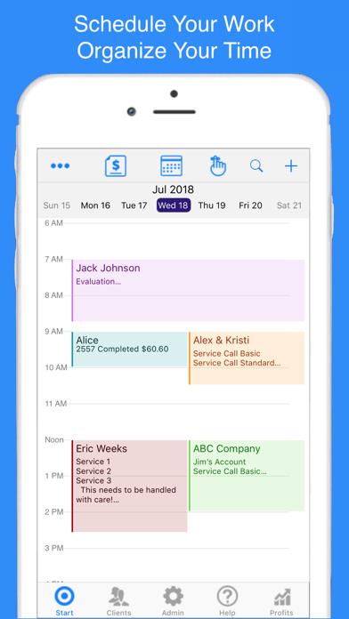 Scheduler Calendar & Invoicing