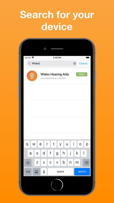 Find Lost Hearing Aids