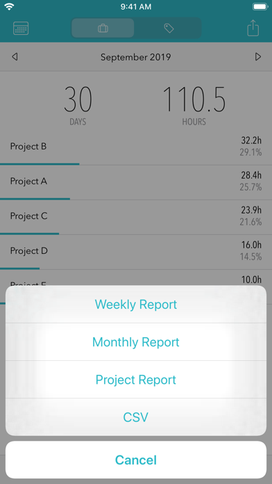 Timesheet - Time Tracker