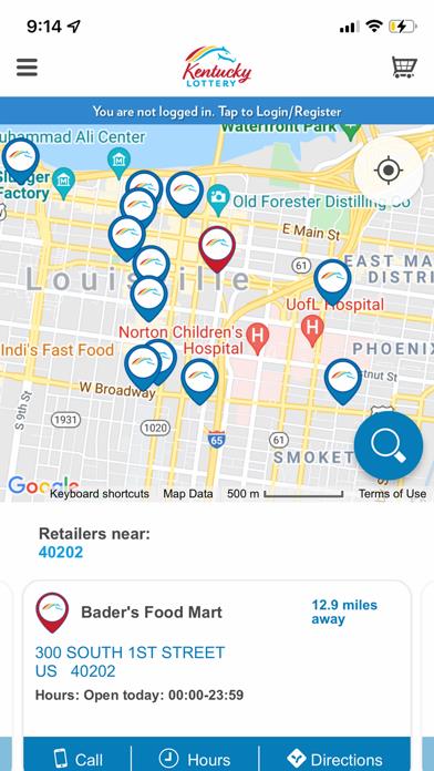 Kentucky Lottery Official App