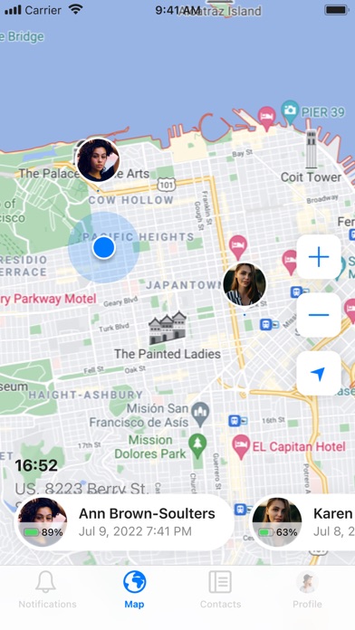Find my Phone, Friends - iMapp