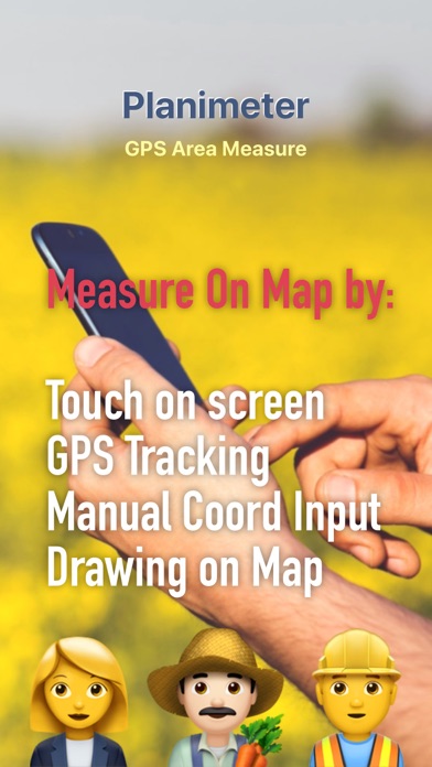 Planimeter GPS Area Measure