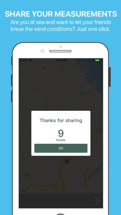 Anemometer for phone